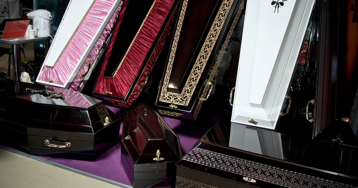 Виды и формы гробов