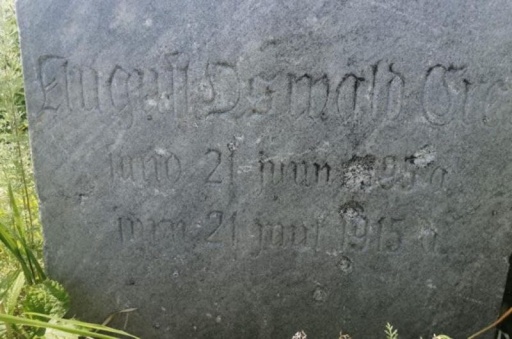 Под Новосибирском нашли старинное надгробие с загадочной эпитафией