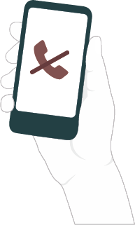 Нельзя отвечать на телефонные звонки от неизвестных абонентов